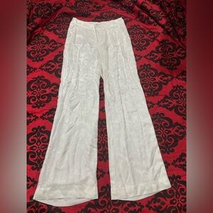 Indah Shimmering White Pants